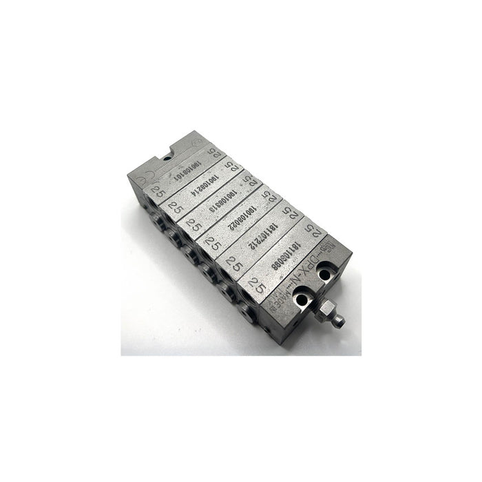  Steel Segmented 11 and 12 Outlet Grease Divider Valve for small scale lubrication systems