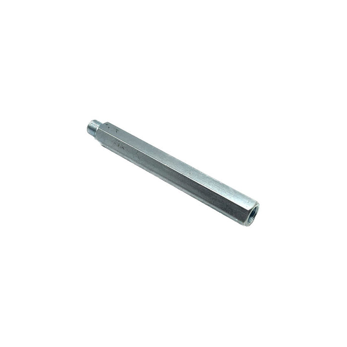 111mm straight extension fitting for 1/8BSP male to 1/8BSP female in grease lubrication systems