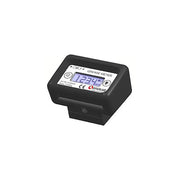 Assalub digital grease meter equipped with 1/8NPT female inlet and outlet, ideal for engineering settings