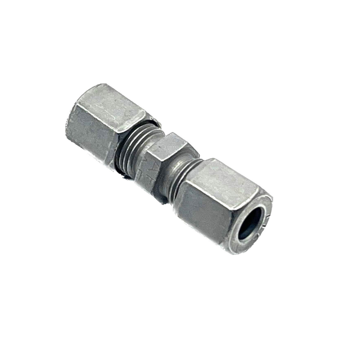 Stainless Straight Compression Fitting - 6mm Tube