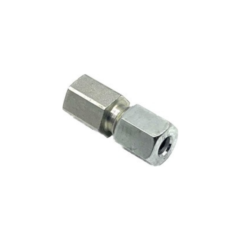 Straight Compression Fitting - 6mm Tube