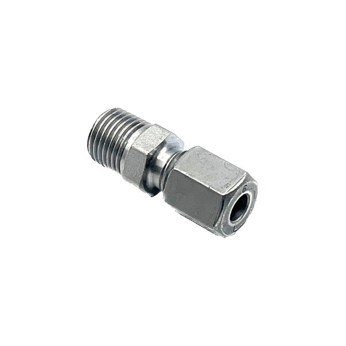 Stainless Straight Compression Fitting - 6mm Tube