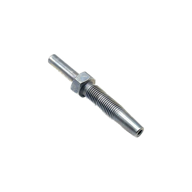 straight hose stud, 6mm for 11mm hose, 20mm long, designed for precise lubrication system connections